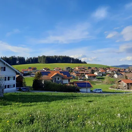 Ferienwohnung Lautenberg Stiefenhofen Buitenkant foto